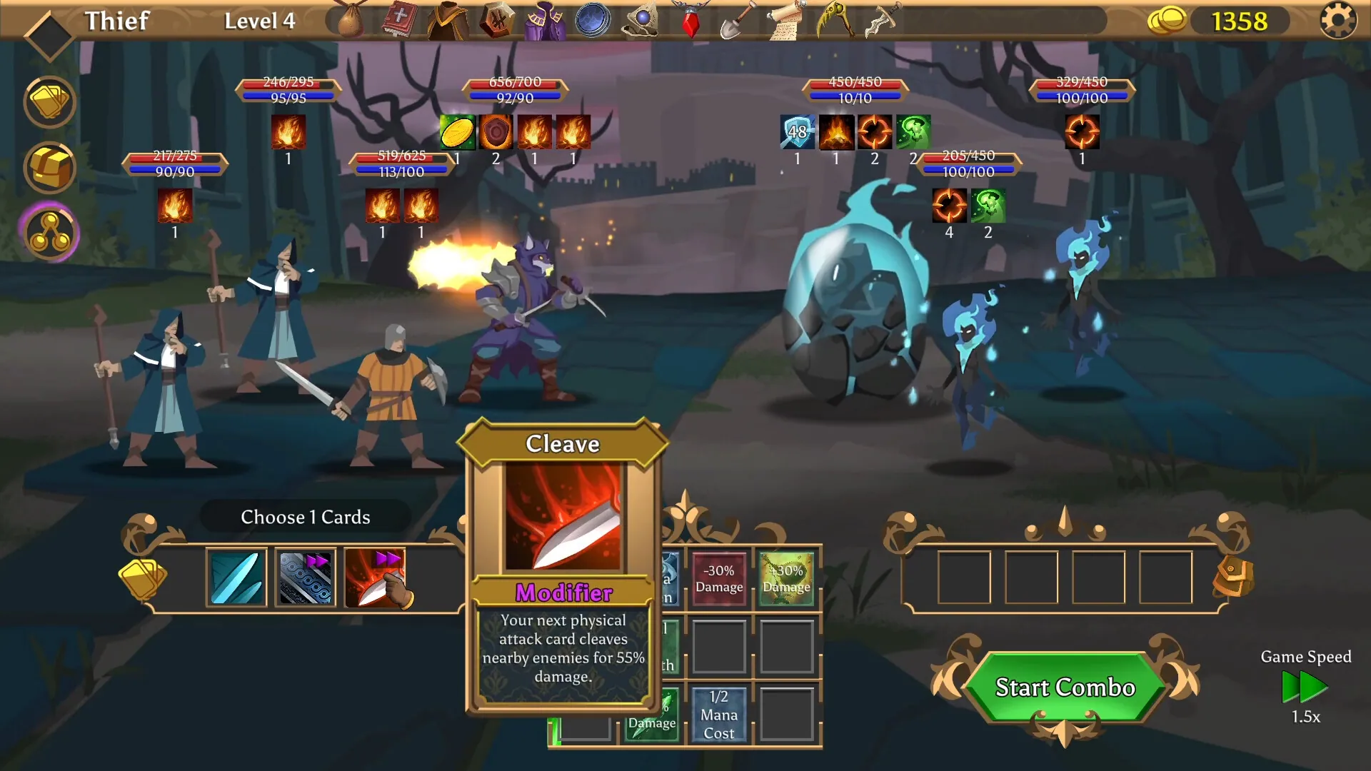 Combo Card Clashers Screenshot 4