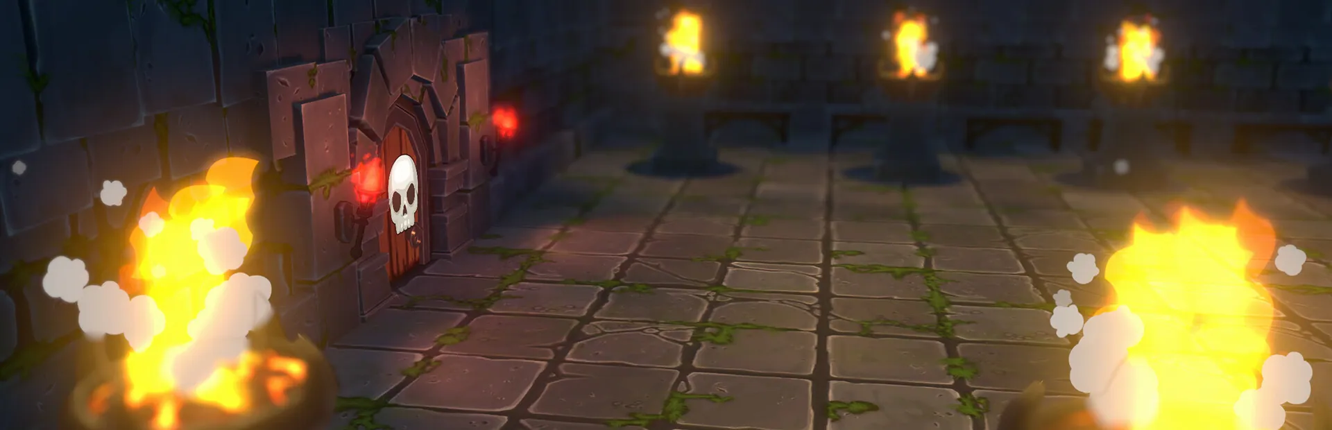 Dungeon Slime Hero Key art