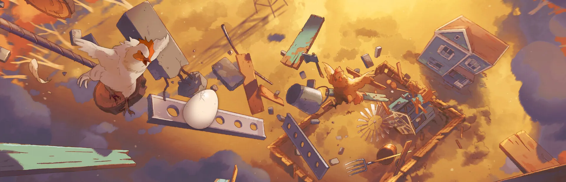 Egging On Key art