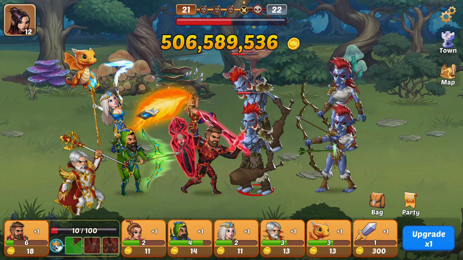 Firestone – Idle Clicker Online RPG Captura 1