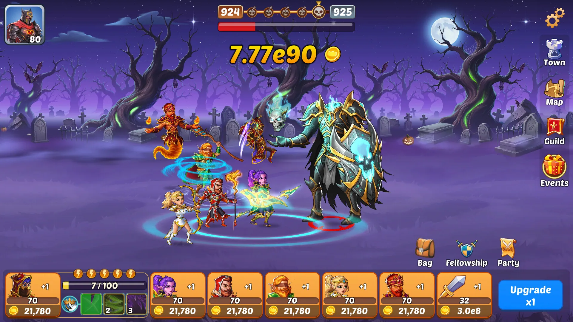 Firestone – Idle Clicker Online RPG Captura 3