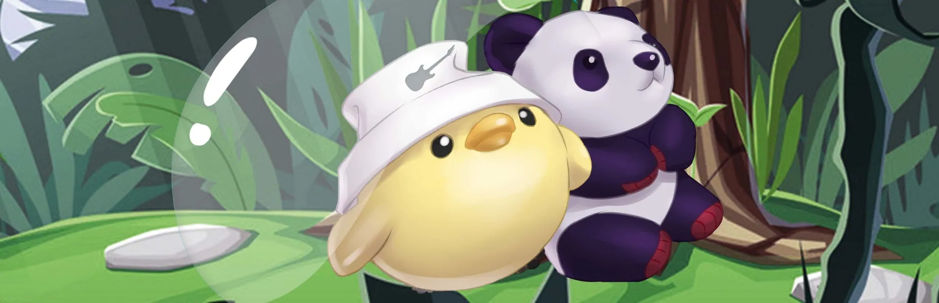 Pollito & Xiang Xiang: Adventure in the Forest Key art
