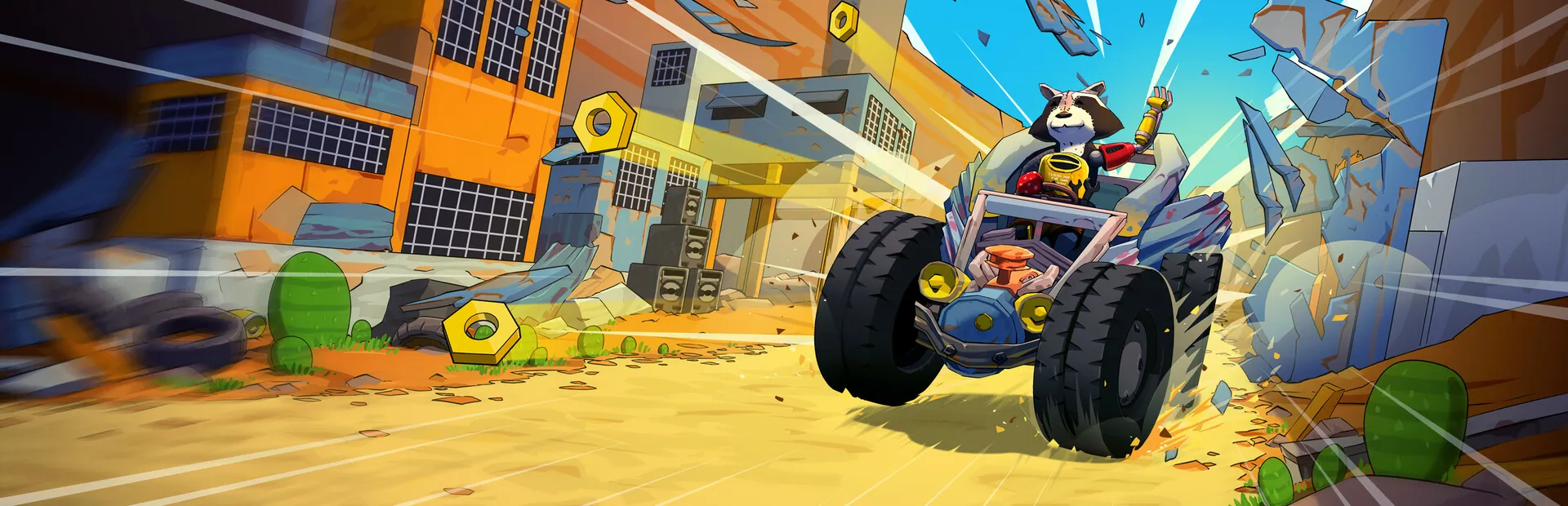 SCHROTT: Roguelike Racer Ilustración principal