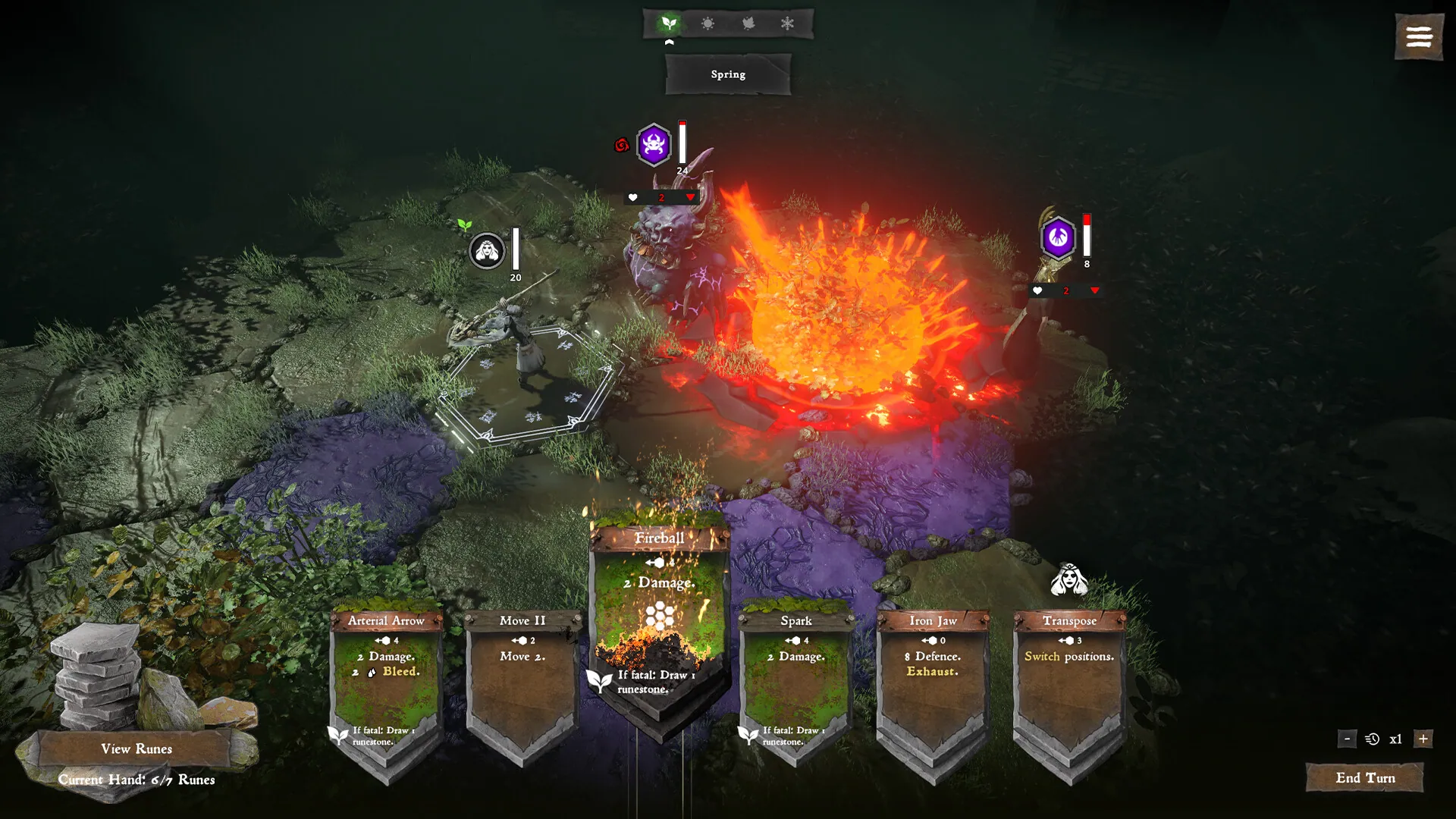 Solnox - Grimoire of Seasons Screenshot 1