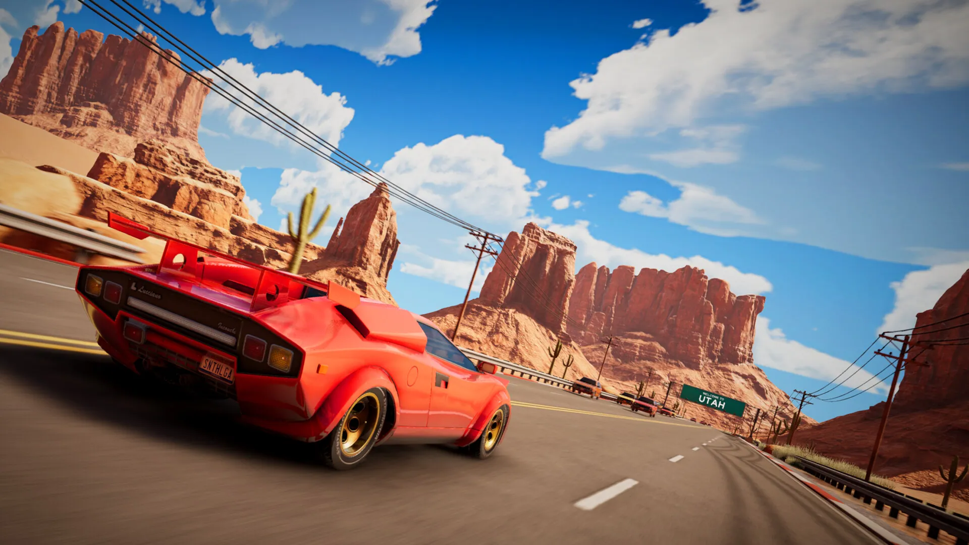SYNTHALGIA: Retro Arcade Racing Captura 3