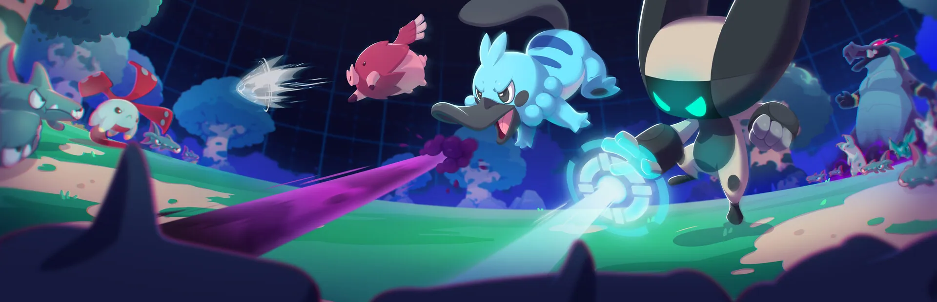 Temtem: Swarm Key art
