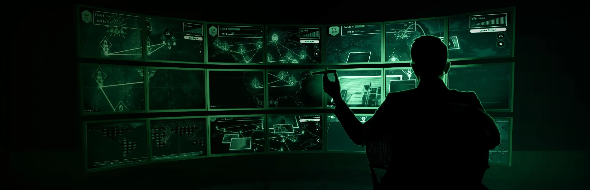 The Shadow Government Simulator Key art