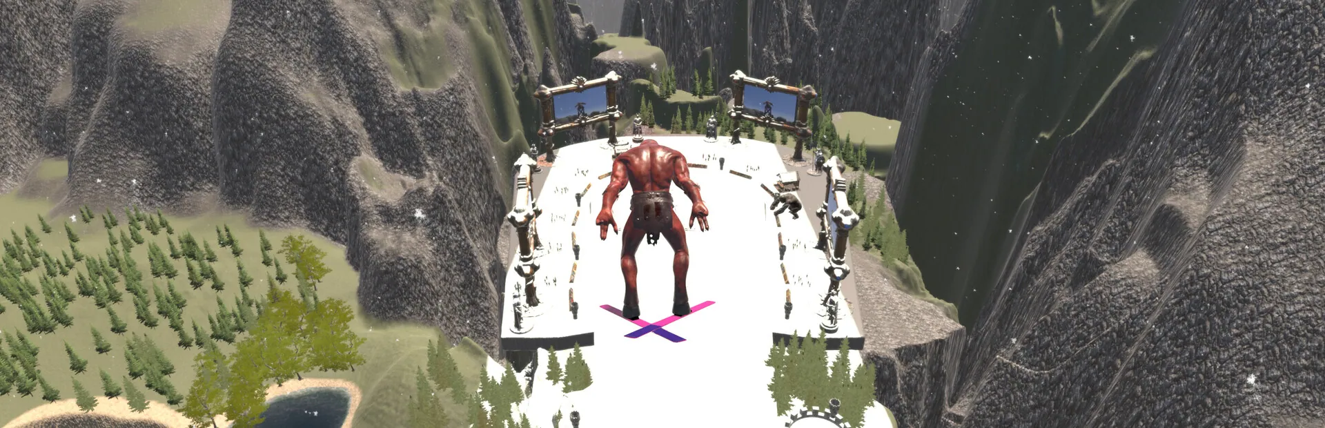 Ultimate Mythic Ski Jumping League Key art