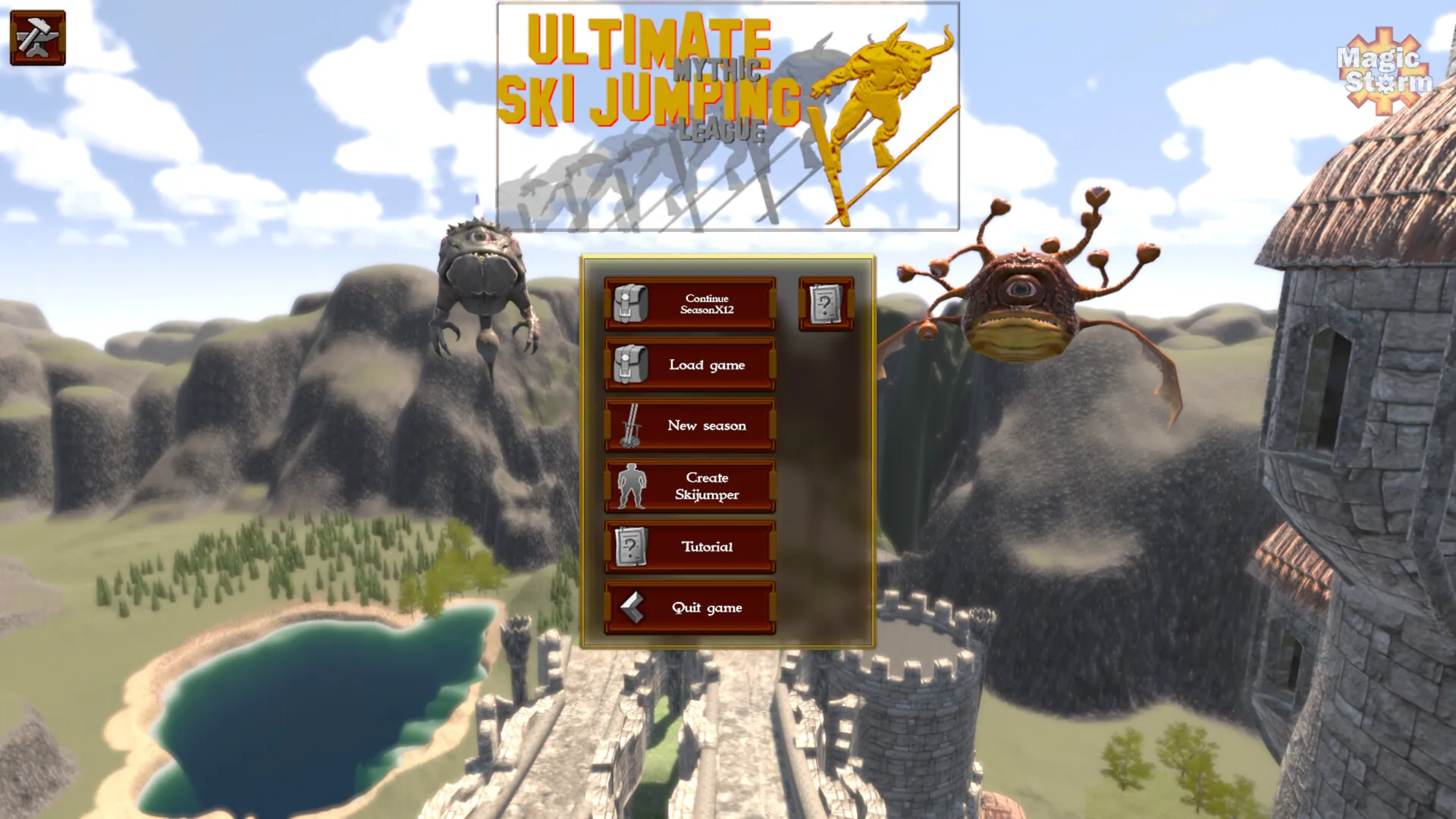 Ultimate Mythic Ski Jumping League Screenshot 1