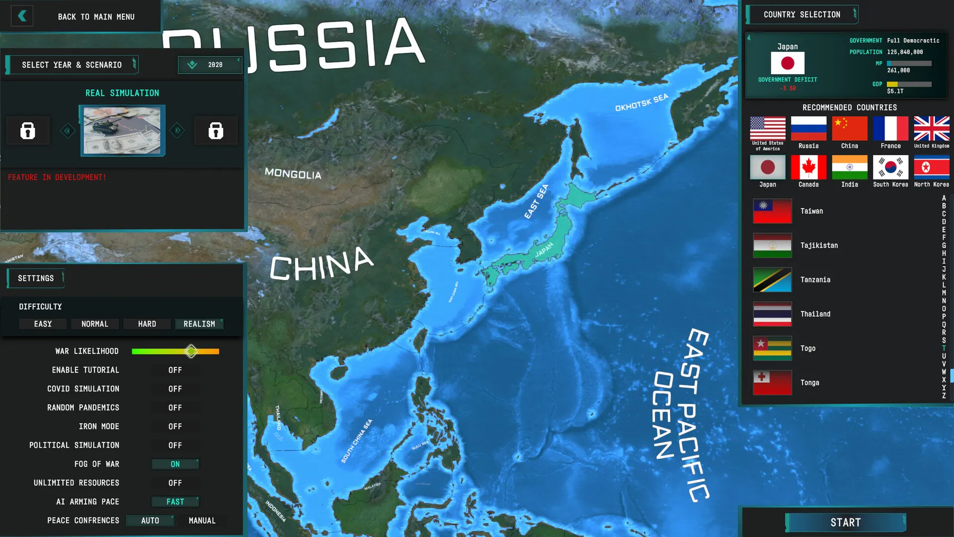 World Warfare & Economics Screenshot 1