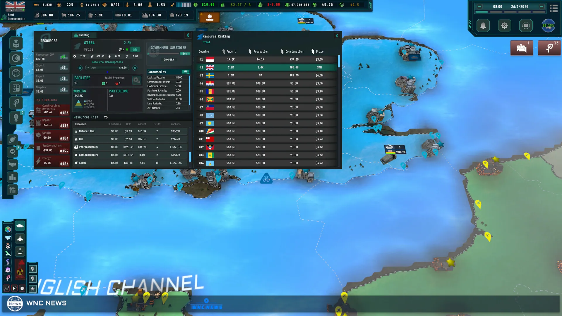 World Warfare & Economics Screenshot 4